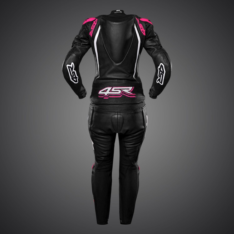 4SR two-piece women's leather suit RR Lady Pink 3