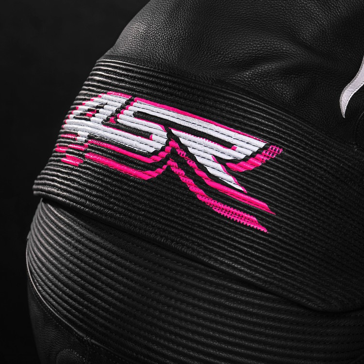 4SR two-piece women's leather suit RR Lady Pink 5