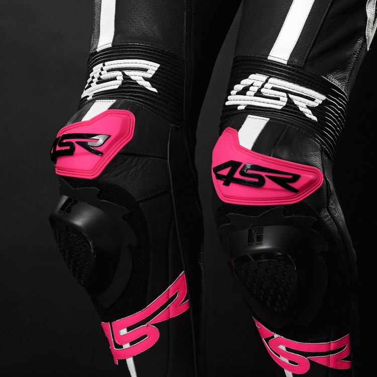 4SR one-piece women's leather suit Racing Lady Pink 020 4