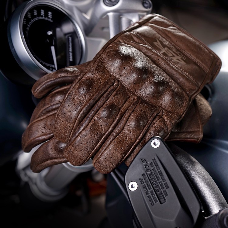 4SR fully perforated gloves Monster Brown 