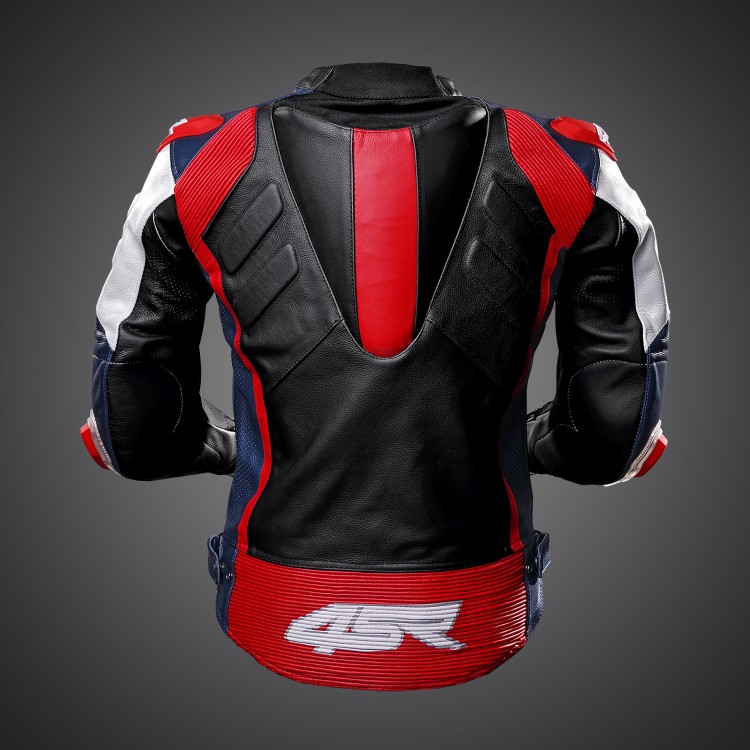 4SR TT Replica Tricolor 020 sport riding jacket