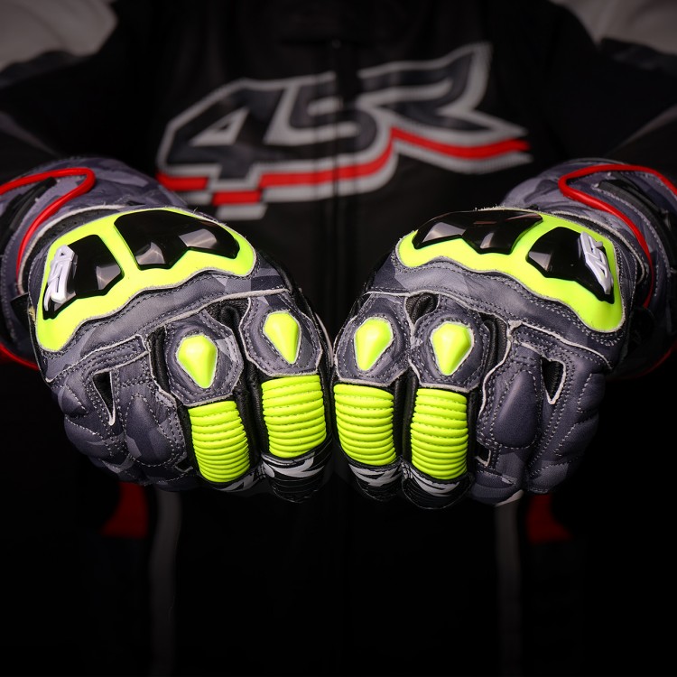 4SR Racing Motorcycle Gloves Stingray Race Spec Camo