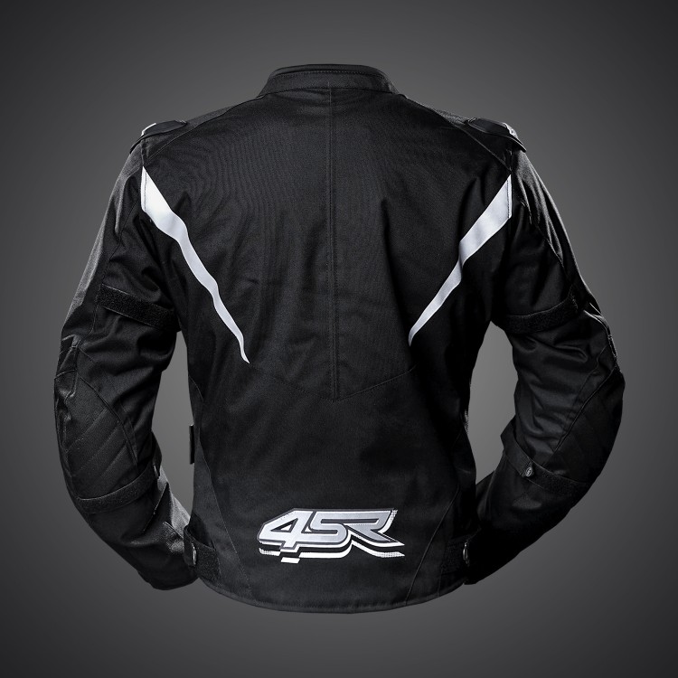 4SR RTX Black Textile Motorcycle Jacket
