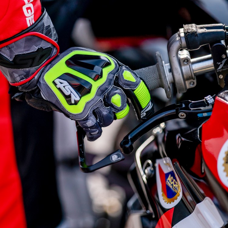 4SR Racing Motorcycle Gloves Stingray Race Spec Camo