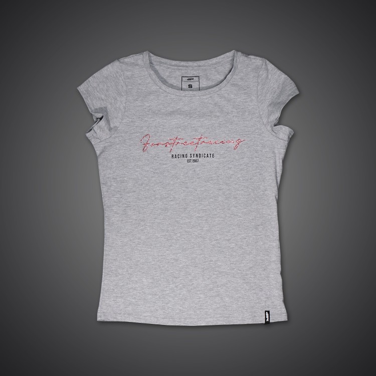 Women's T-Shirt Script Rose by 4SR