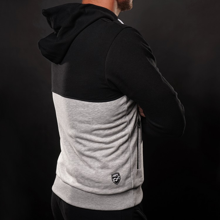 4SR men's zip hoodie Shield