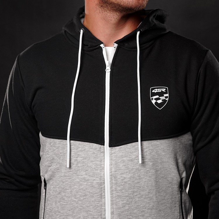 4SR men's zip hoodie Shield