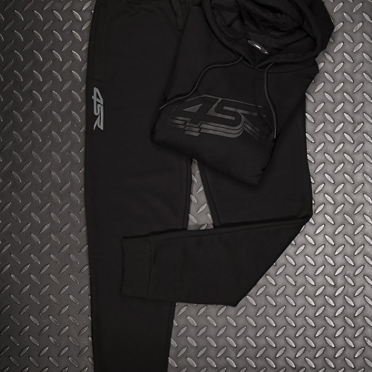 4SR casual Joggers Team Black