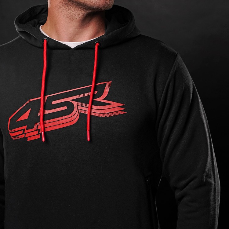 4SR men's hoodie Black Series R