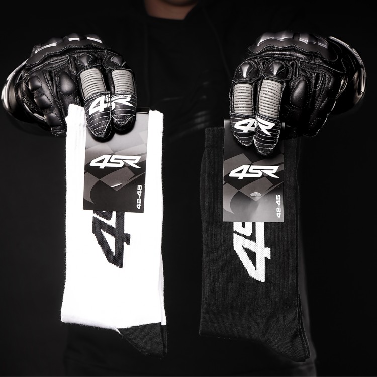 4SR Motorcycle racing gloves Stingray Race Spec Grey by 4SR