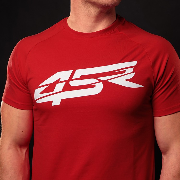 T-Shirt Crack Red by 4SR
