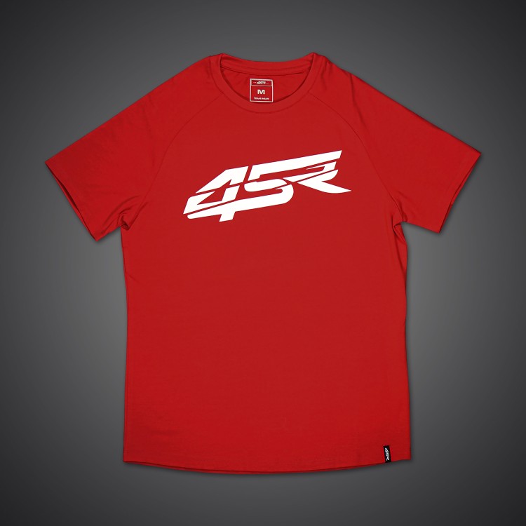 T-Shirt Crack Red by 4SR