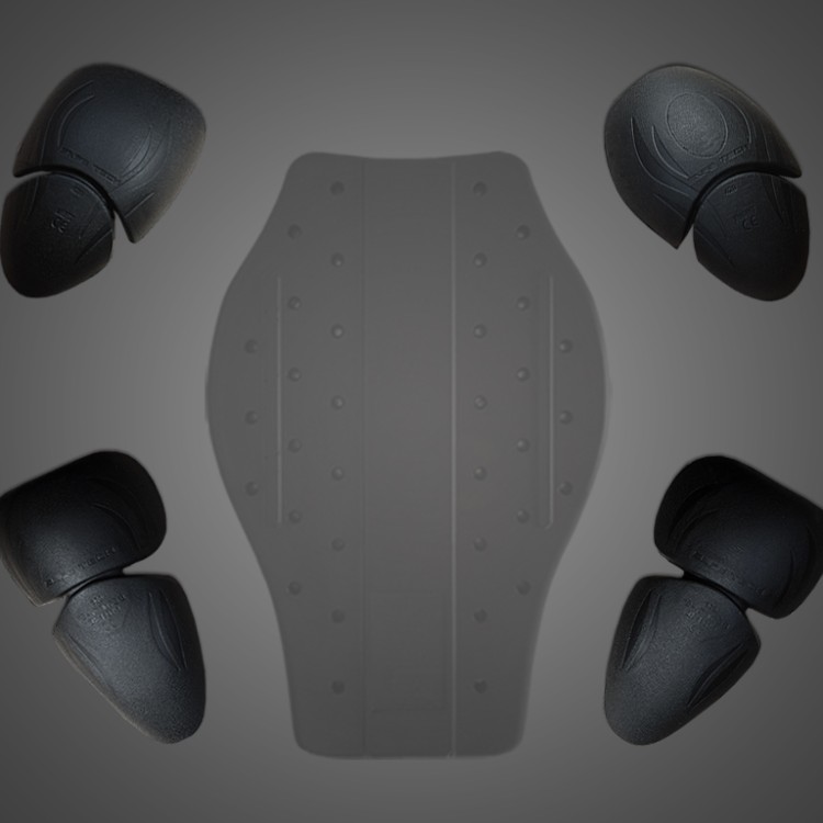 4SR motorcycle leather jacket Hooligan Brown - Protectors