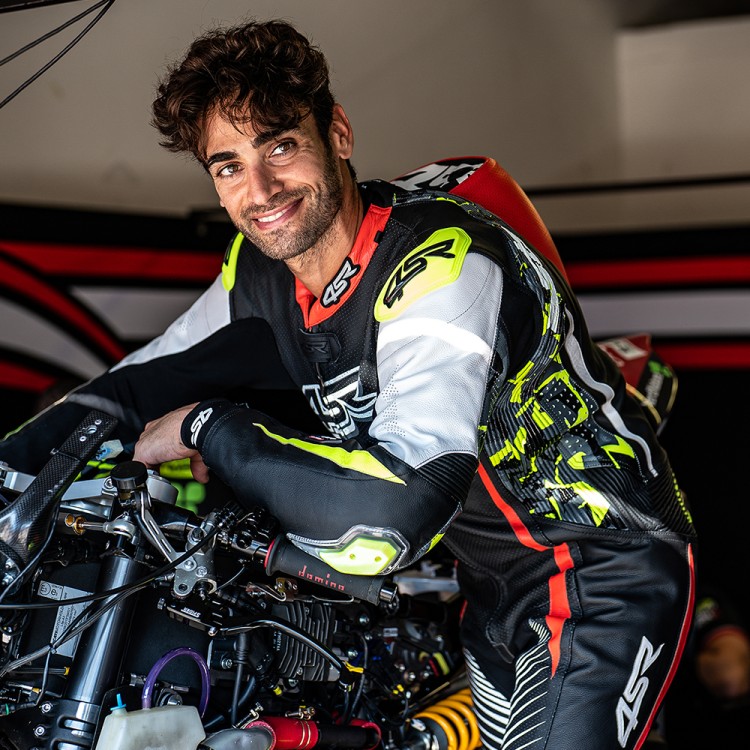 4SR leathers Racing Camo AR & Raffaele De Rosa WSSP