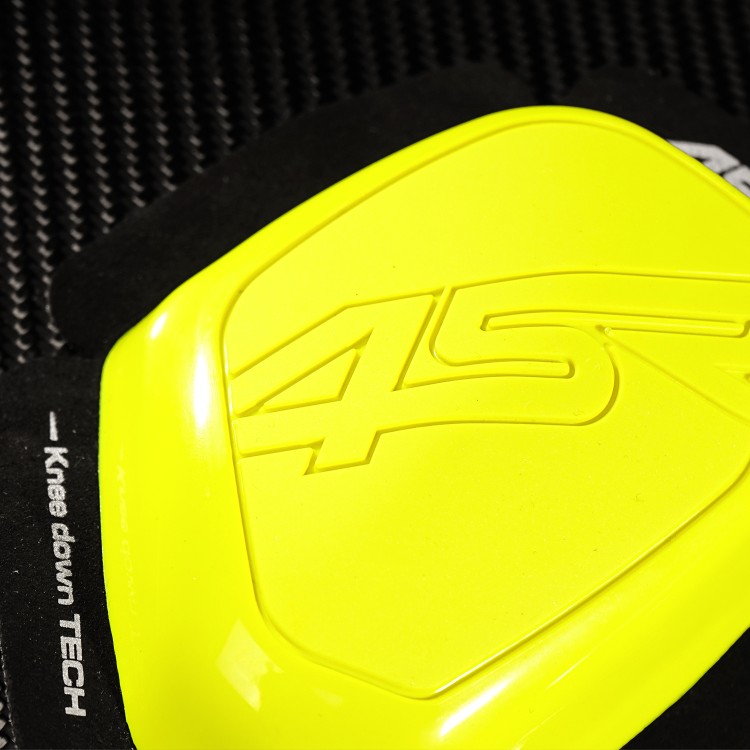 4SR knee sliders fluo yellow