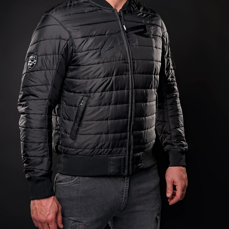 4SR RTX Red Textile Motorcycle Jacket - Bomber Liner Under-Jacket