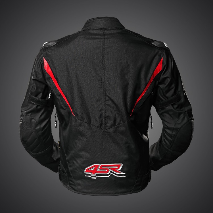 4SR RTX Red Textile Motorcycle Jacket