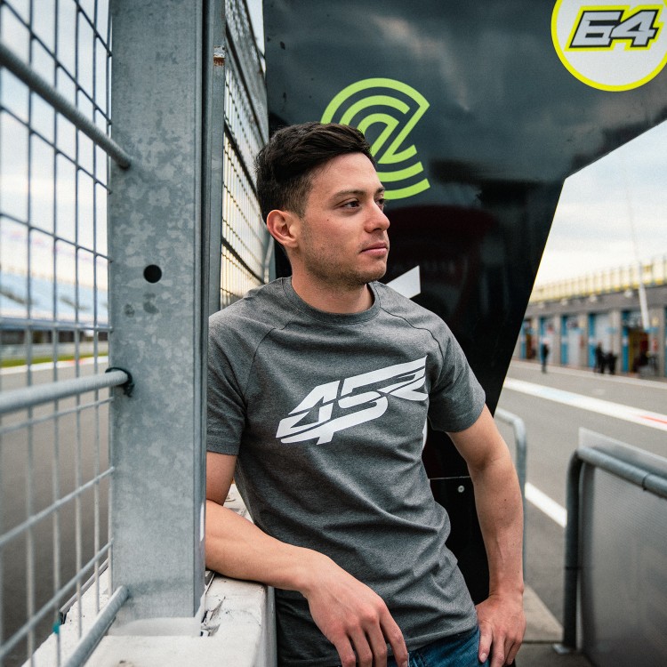 4SR t-shirt Crack Grey - Federico Caricasulo 2