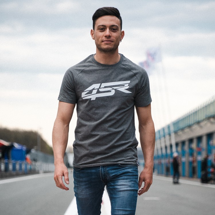 4SR t-shirt Crack Grey - Federico Caricasulo 1