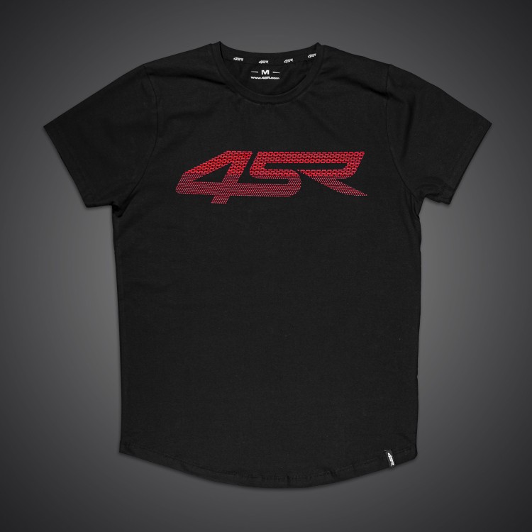 4SR casual T-Shirt 3D Black R