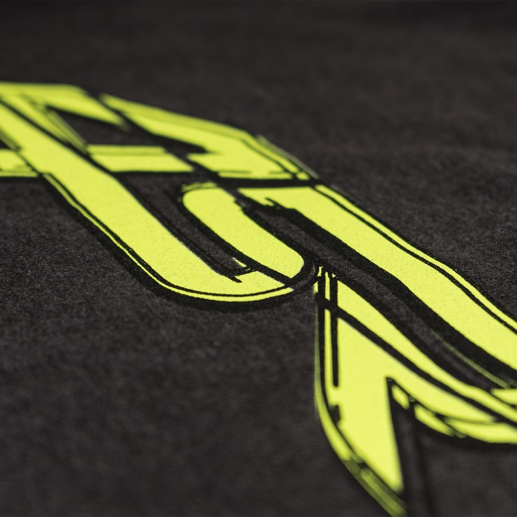 4SR Kevlar motorcycle sweatshirt Crack Yellow 3