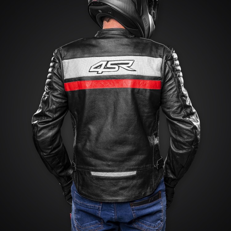 ROADSTER III RED - motorcycle leather jacket