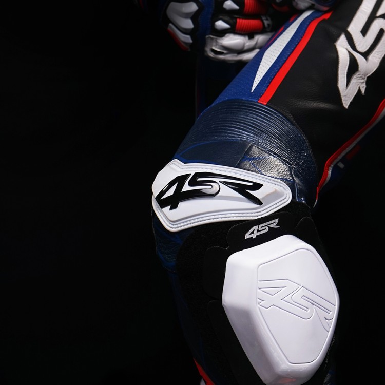 4SR one-piece suit Racing Blue AR Airbag Ready