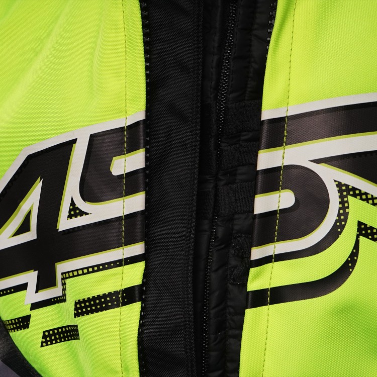 4SR Textile Motorcycle Jacket RTX Nitro - open zipper on chest