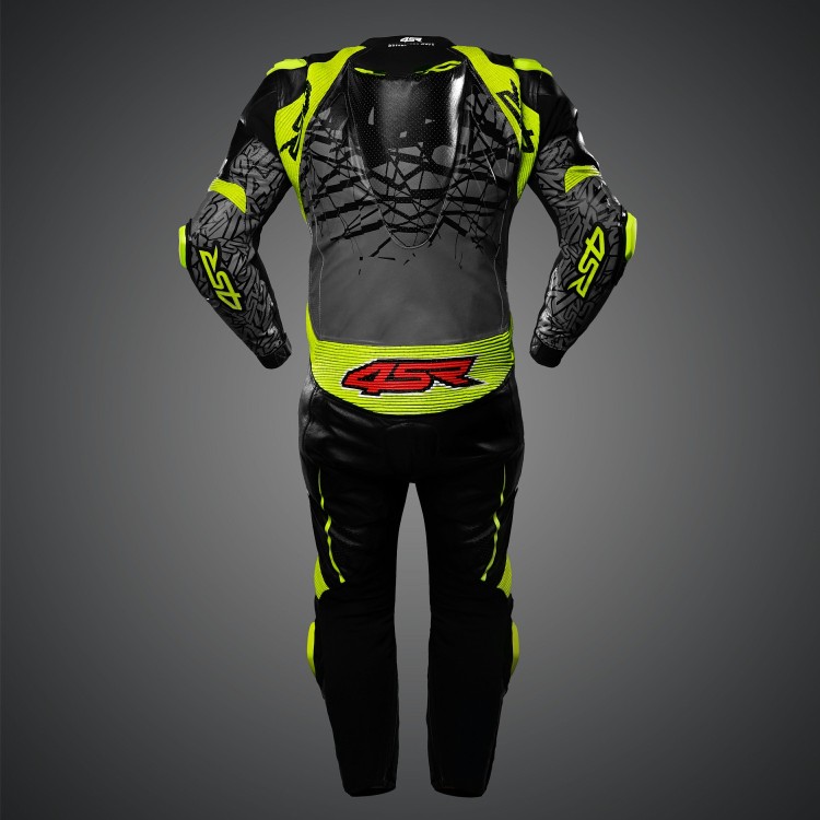 4SR leathersuit Racing Ultra Light Grey AR