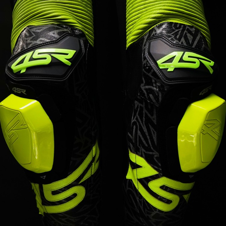 4SR leathersuit Racing Ultra Light Grey AR