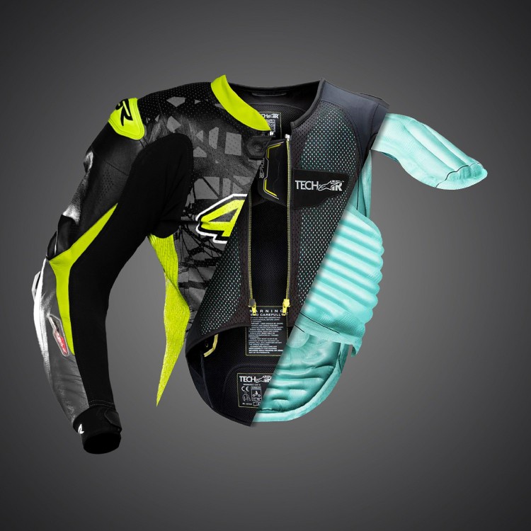 4SR leathersuit Racing Ultra Light Grey AR