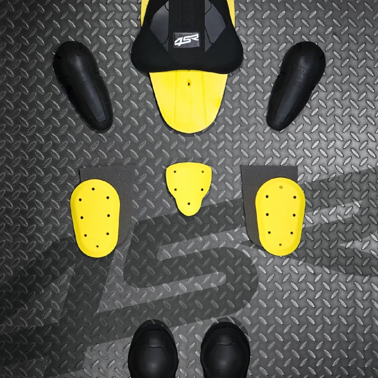 4SR leathersuit Racing Ultra Light Grey AR