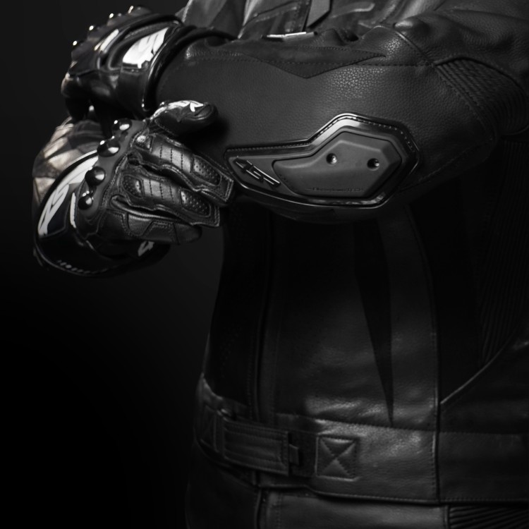 4SR leathersuit RR Lady Black Series AR - detail
