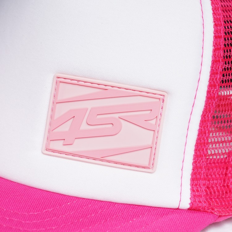 4SR snapback Rookie Pink - logo