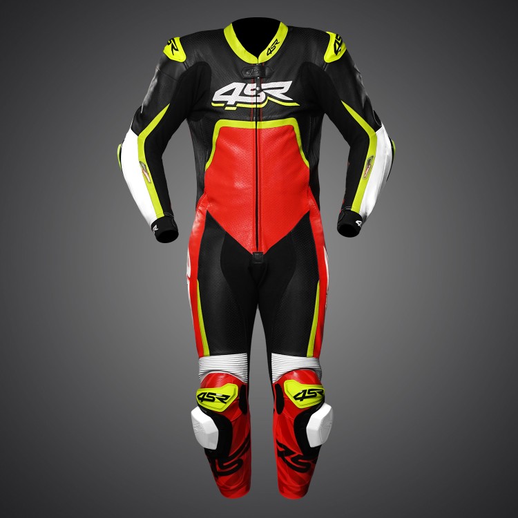 4SR Racing Inferno AR Airbag Ready performance leather suit