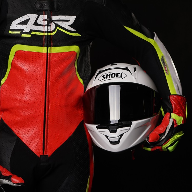 4SR Racing Inferno AR Airbag Ready performance leather suit