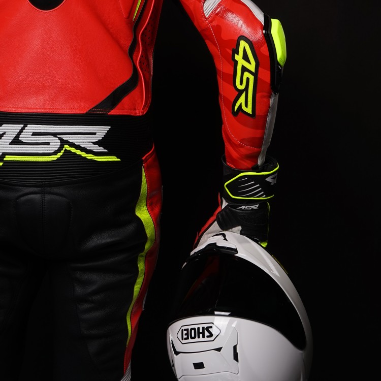 4SR Racing Inferno AR Airbag Ready performance leather suit