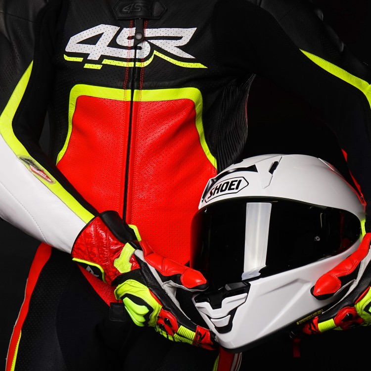4SR Racing Inferno AR Airbag Ready performance leather suit