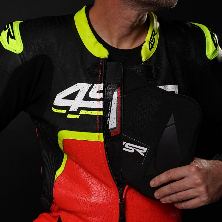 4SR Racing Inferno AR Airbag Ready performance leather suit