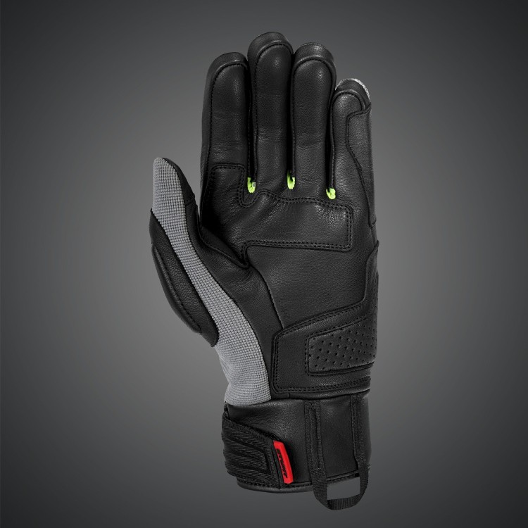 4SR short motorcycle gloves Stunt Yellow