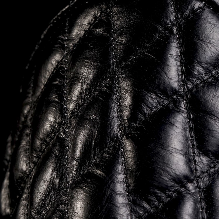 4SR leather motorcycle jacket Scrambler Petroleum II