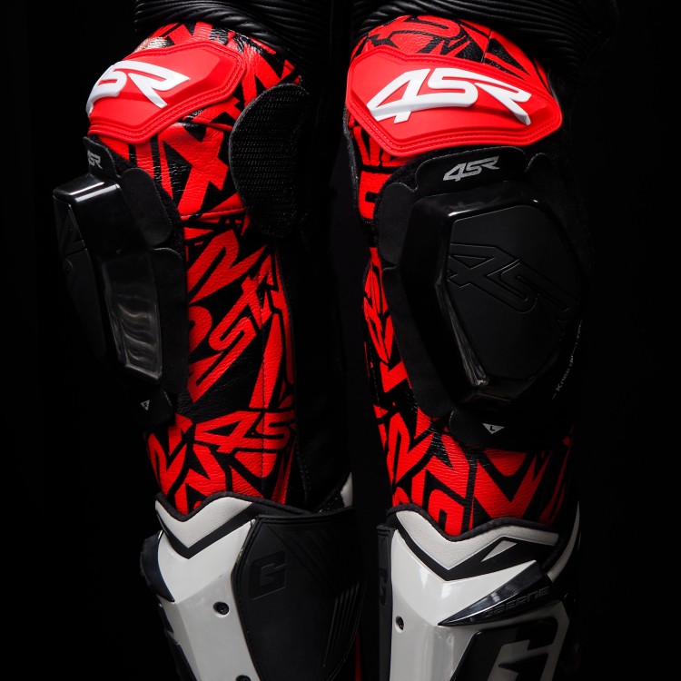 4SR leathersuit Racing Diablo II AR - silders and protectors