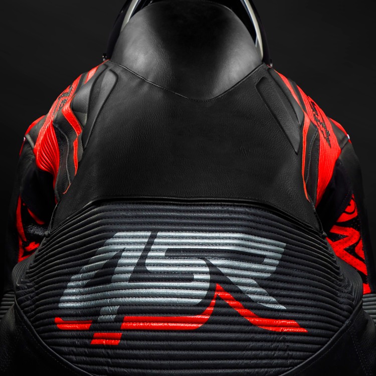 4SR leathersuit Racing Diablo II AR - back flex