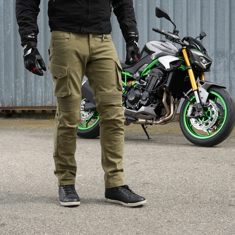 4SR motorcycle jeans Tourismo Green