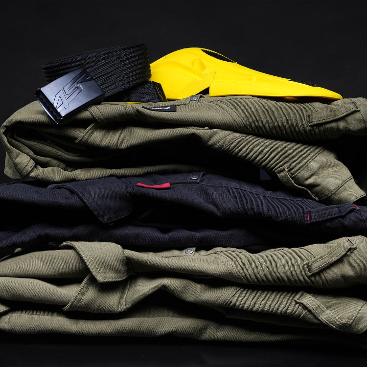 4SR motorcycle jeans Tourismo Green