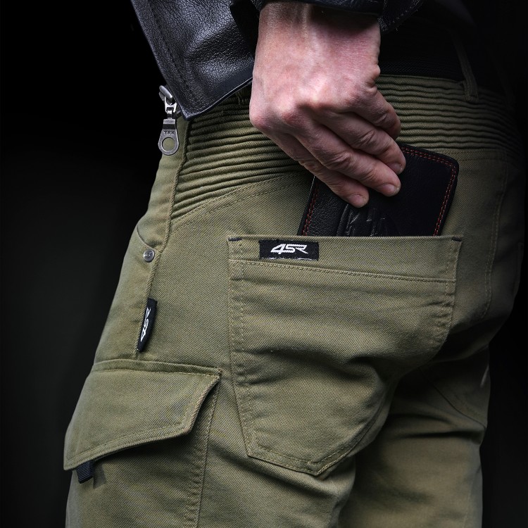 4SR motorcycle jeans Tourismo Green