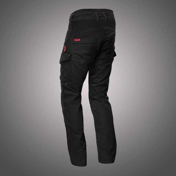 4SR motorcycle jeans Tourismo Black