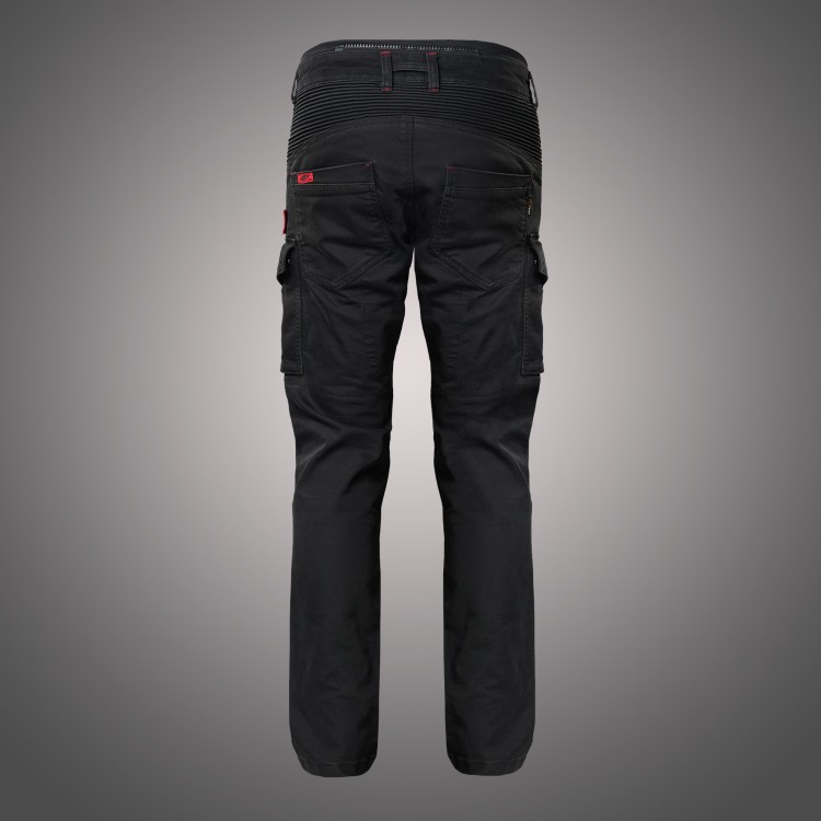 4SR motorcycle jeans Tourismo Black