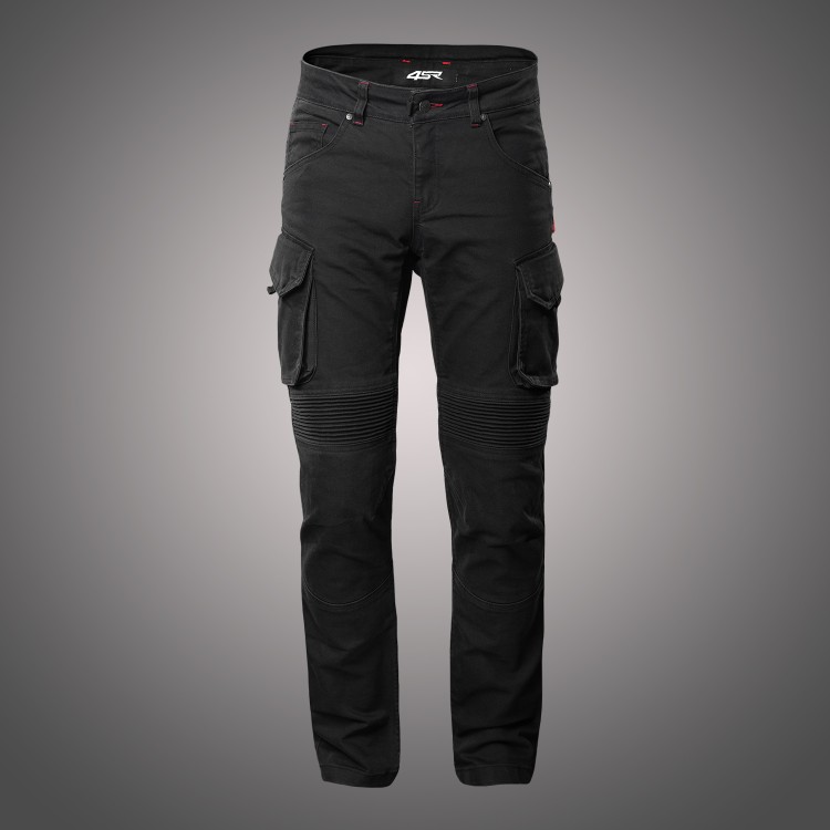 4SR motorcycle jeans Tourismo Black