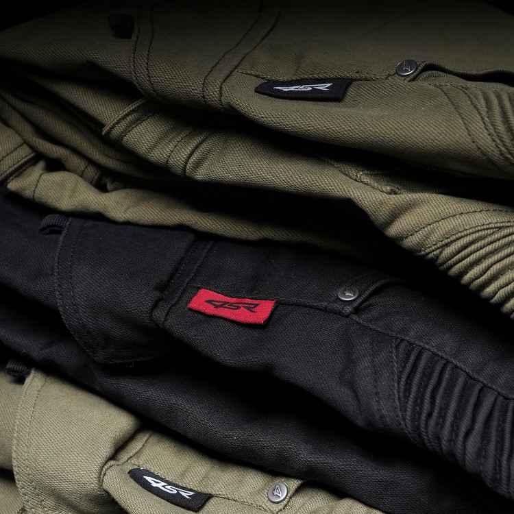 4SR motorcycle jeans Tourismo Black